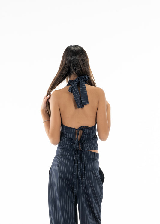 Pinstripe top