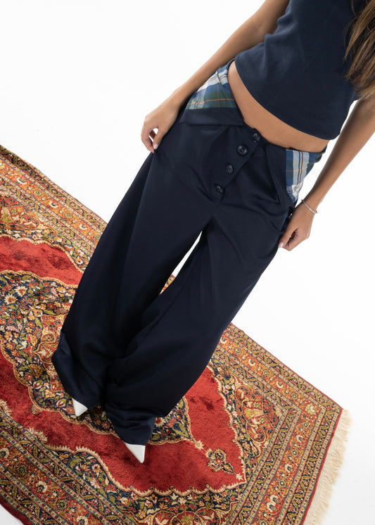 Flannel Flap Trousers