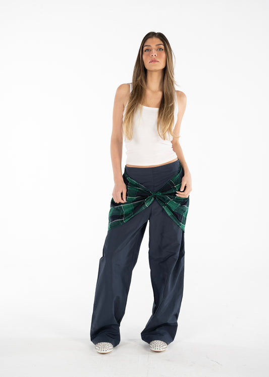 Franela Navy Pants